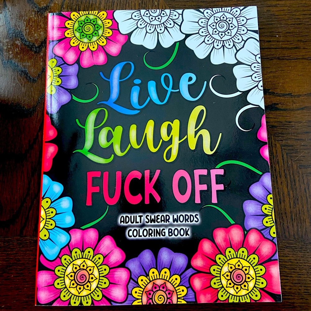 Adult Swearing Words Coloring Book